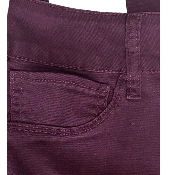 Cello  Madison Distressed High Rise Stretch Skinny Jeans Plum NEW Size 18 - Picture 4 of 8